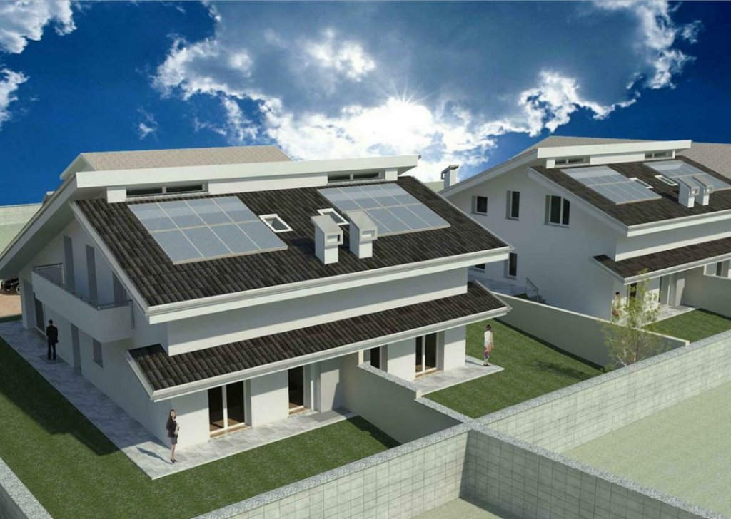 Nuove Costruzioni Nerviano Moderne Ville Bifamiliari - Innovativa Tecnologia Costruttiva in Classe A - 2020/2021 *** VENDITE COMPLETATE *** località Sant'Ilario