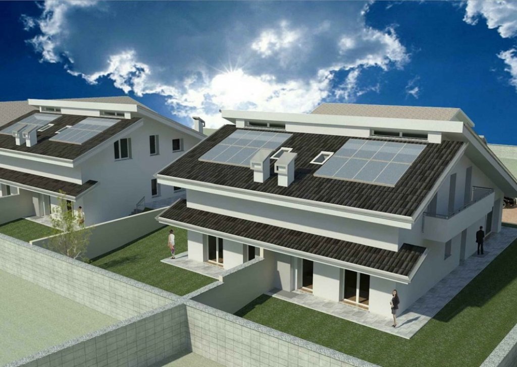 Nuove Costruzioni Nerviano Moderne Ville Bifamiliari - Innovativa Tecnologia Costruttiva in Classe A - 2020/2021 *** VENDITE COMPLETATE *** località Sant'Ilario